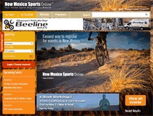 Tablet Screenshot of newmexicosportsonline.com